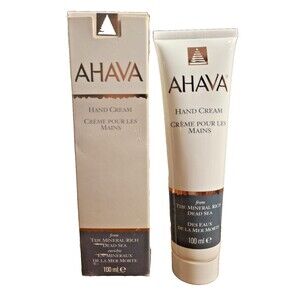 AHAVA Hand Cream From The Mineral Rich DEAD SEA ISRAEL 3.5 oz / 100 ml NOS ORIG